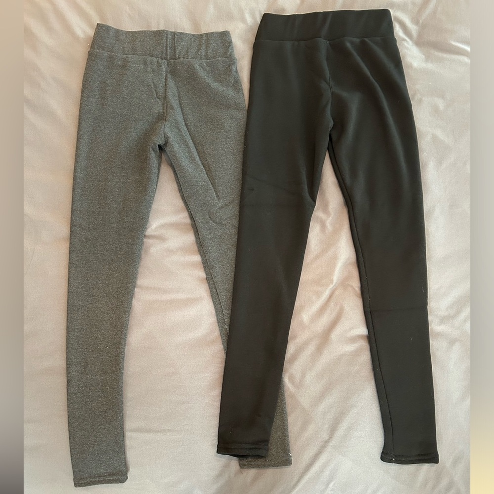 Fuzzy Leggings - 2 Pack - image 4